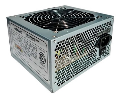 imagen de producto FUENTE KELYX ATX 500W Cooler 12CM y Cables